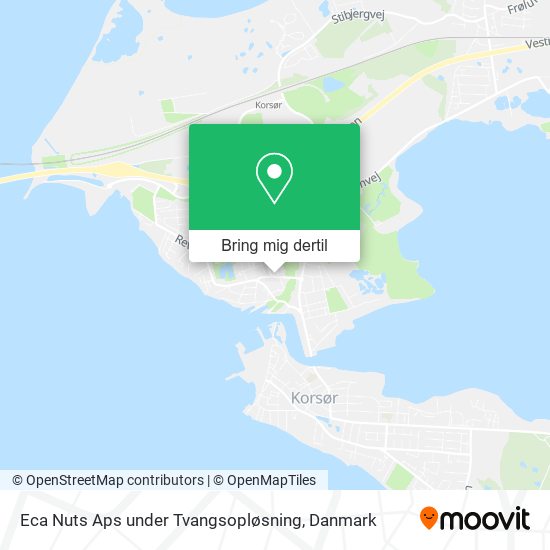Eca Nuts Aps under Tvangsopløsning kort