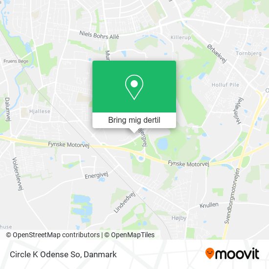 Circle K Odense So kort