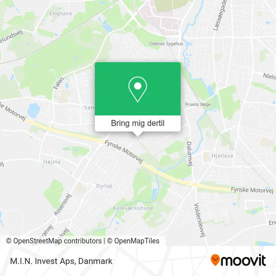 M.I.N. Invest Aps kort