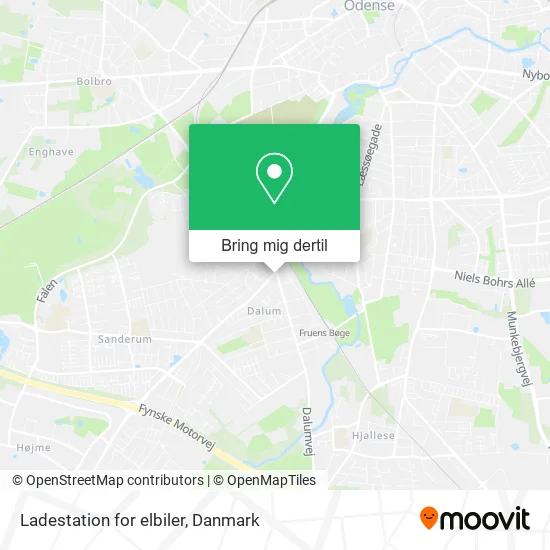 Ladestation for elbiler kort