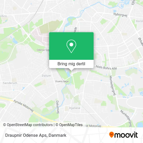 Draupnir Odense Aps kort