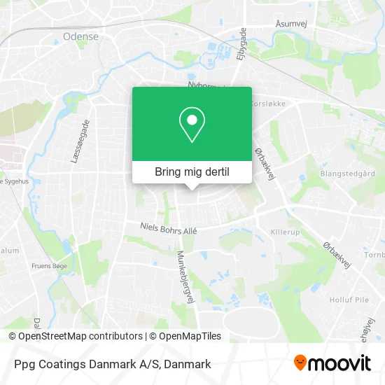 Ppg Coatings Danmark A/S kort