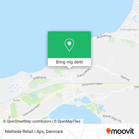 Melhede Retail i Aps kort