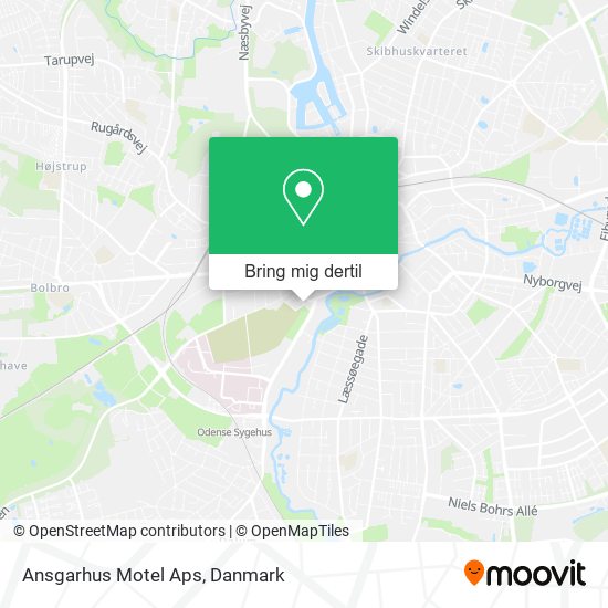 Ansgarhus Motel Aps kort