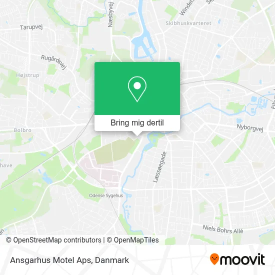 Ansgarhus Motel Aps kort