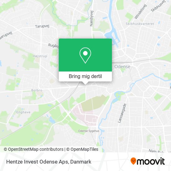 Hentze Invest Odense Aps kort