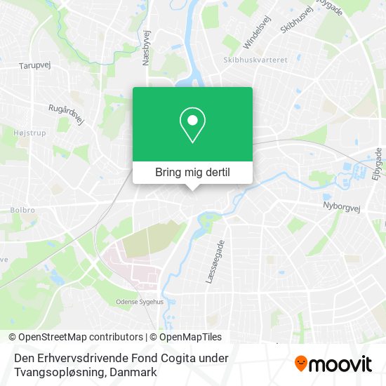 Den Erhvervsdrivende Fond Cogita under Tvangsopløsning kort