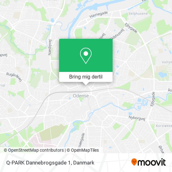 Q-PARK Dannebrogsgade 1 kort