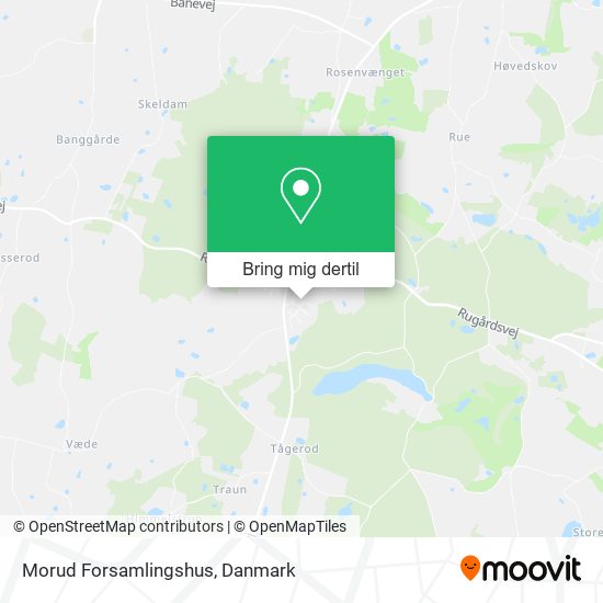 Morud Forsamlingshus kort