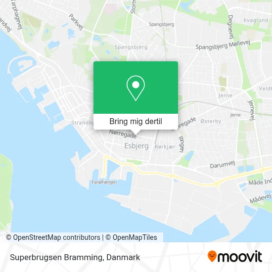 Superbrugsen Bramming kort