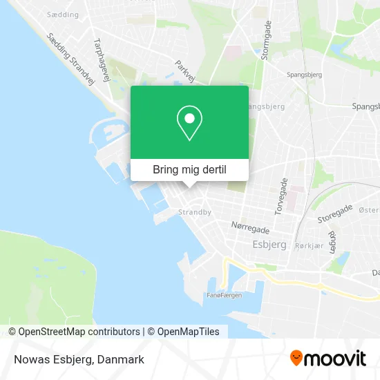 Nowas Esbjerg kort