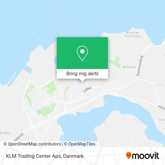 KLM Trading Center Aps kort