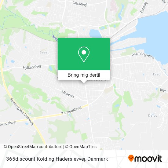 365discount Kolding Haderslevvej kort