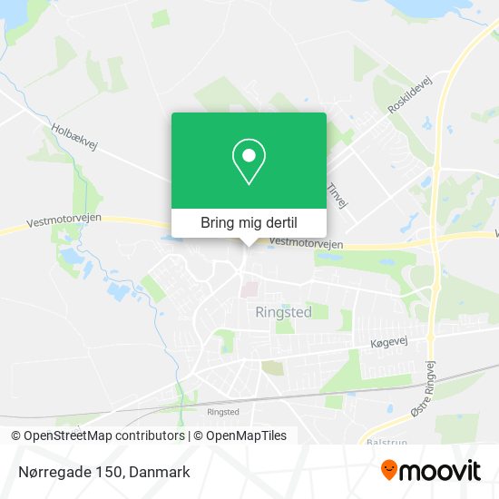 Nørregade 150 kort