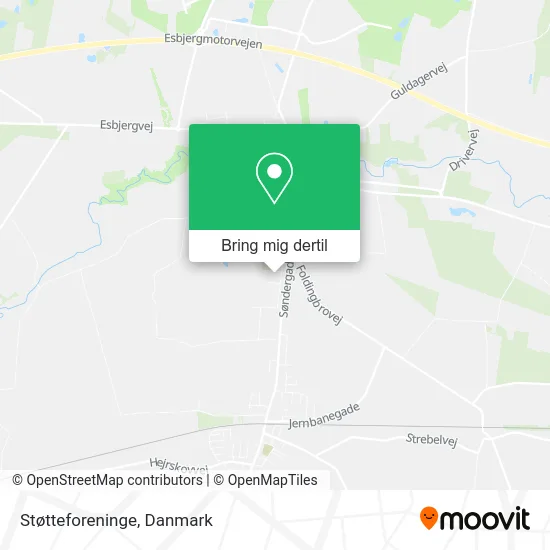 Støtteforeninge kort