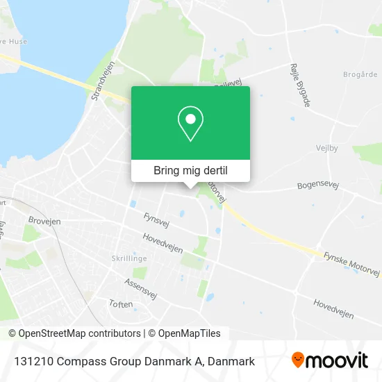 131210 Compass Group Danmark A kort