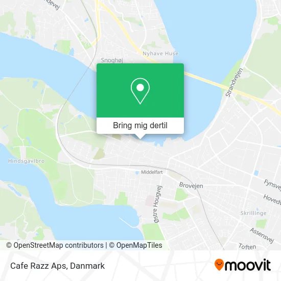 Cafe Razz Aps kort