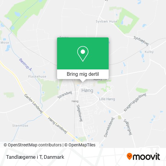 Tandlægerne i T kort