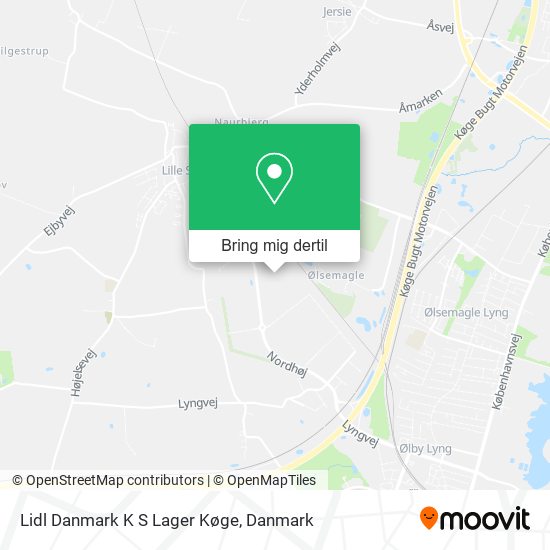 Lidl Danmark K S Lager Køge kort