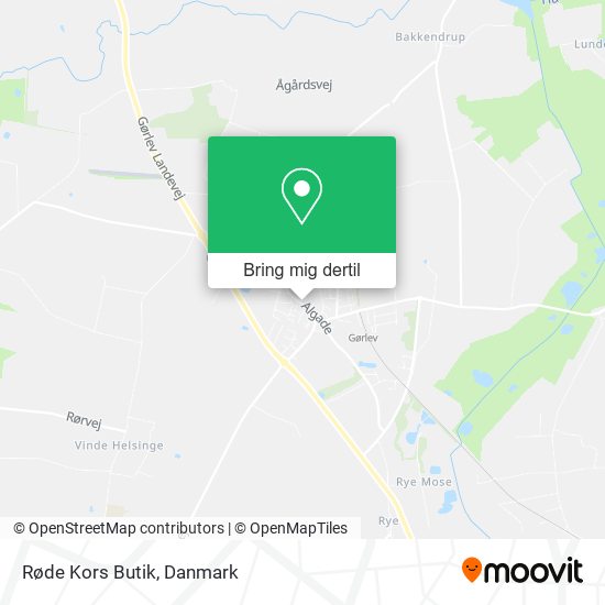 Røde Kors Butik kort