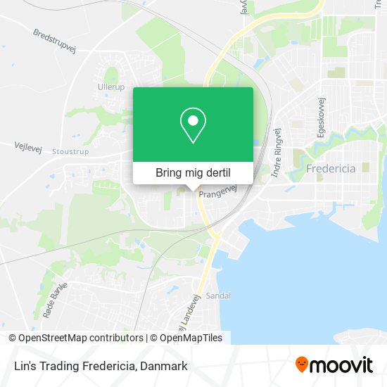 Lin's Trading Fredericia kort