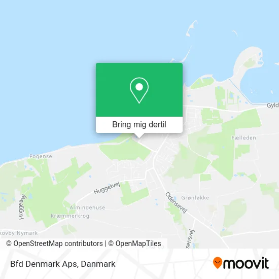Bfd Denmark Aps kort