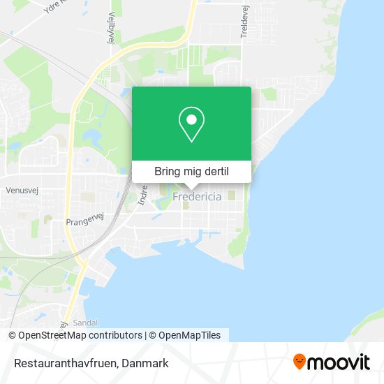 Restauranthavfruen kort
