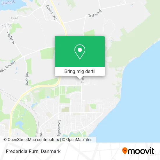 Fredericia Furn kort