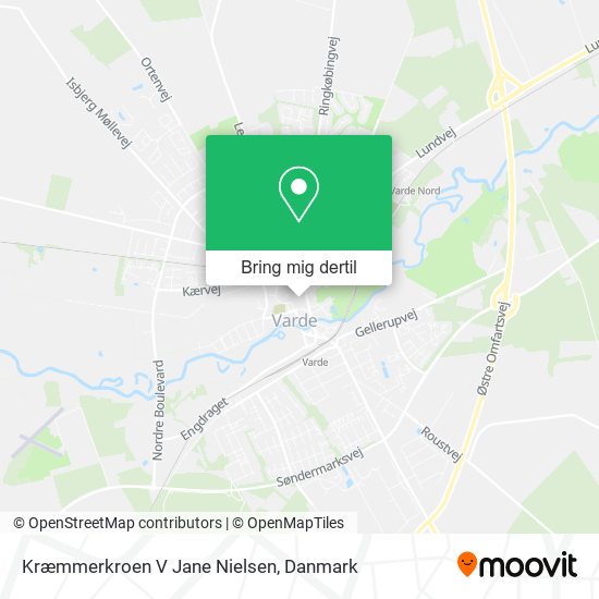Kræmmerkroen V Jane Nielsen kort