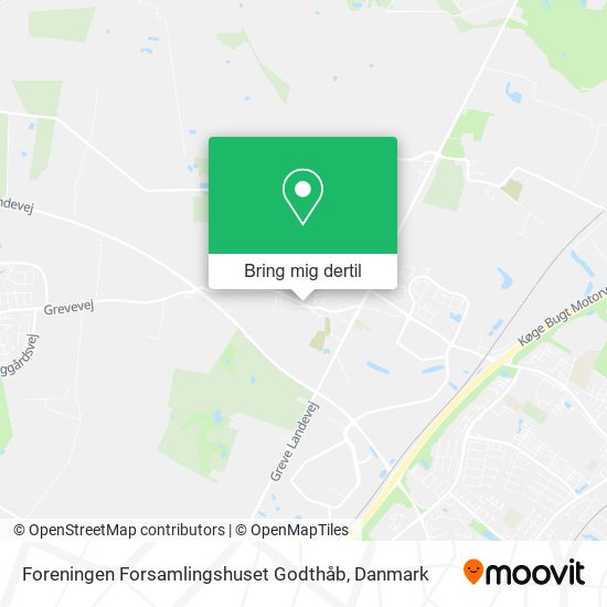 Foreningen Forsamlingshuset Godthåb kort