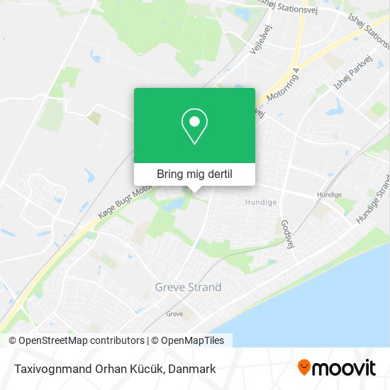 Taxivognmand Orhan Kücük kort