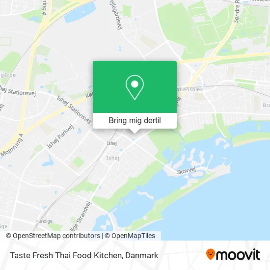 Taste Fresh Thai Food Kitchen kort