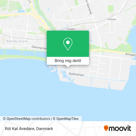 Rdi Køl Avedøre kort