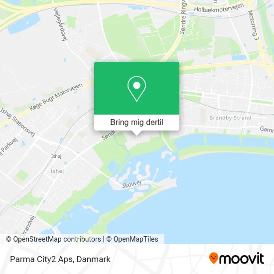 Parma City2 Aps kort