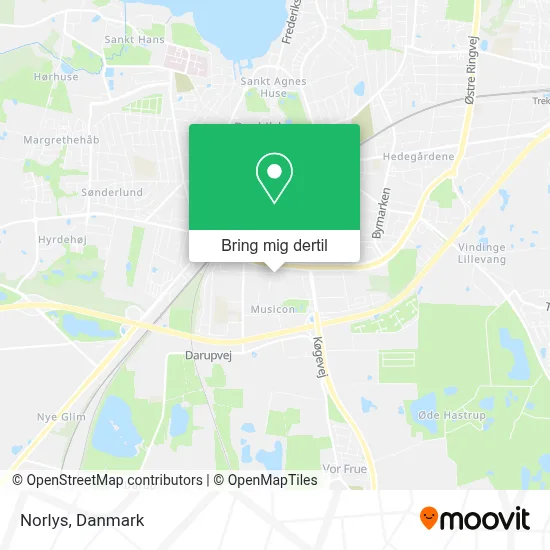 Norlys kort