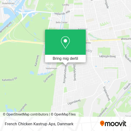 French Chicken Kastrup Aps kort
