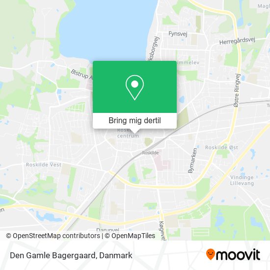 Den Gamle Bagergaard kort