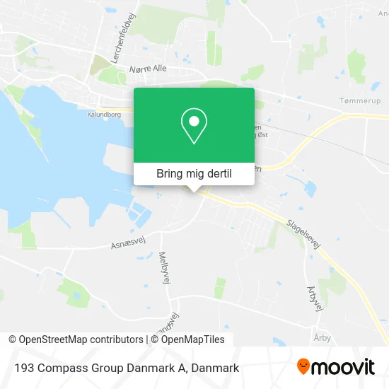 193 Compass Group Danmark A kort