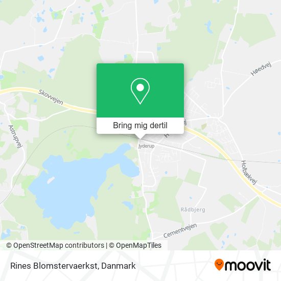 Rines Blomstervaerkst kort