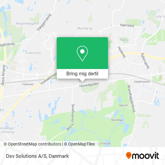 Dsv Solutions A/S kort