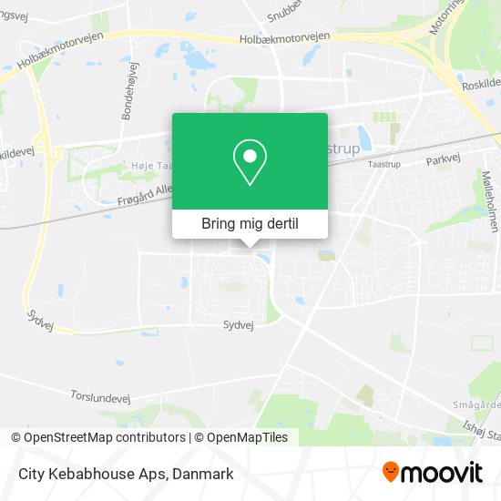City Kebabhouse Aps kort
