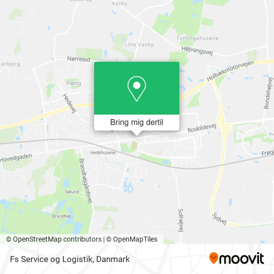 Fs Service og Logistik kort