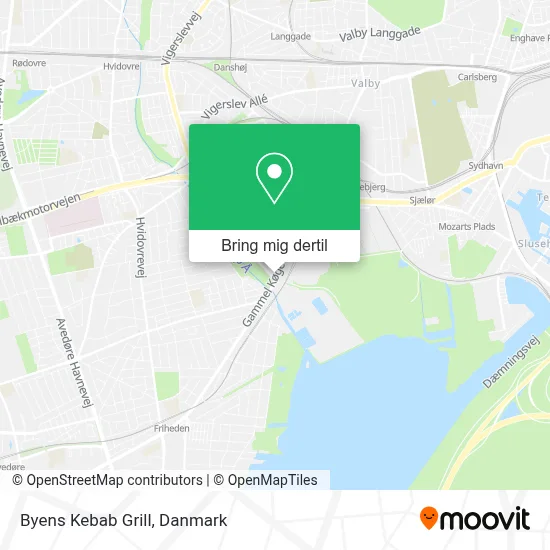 Byens Kebab Grill kort