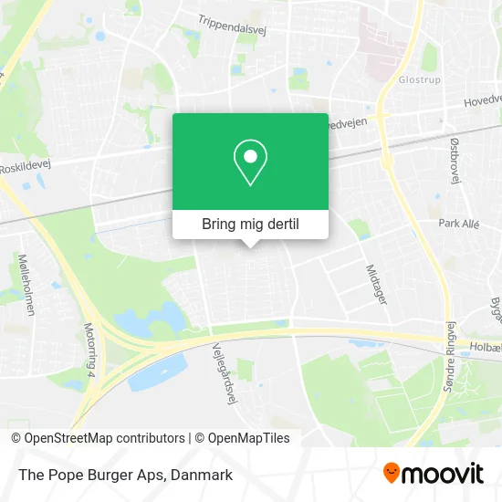 The Pope Burger Aps kort