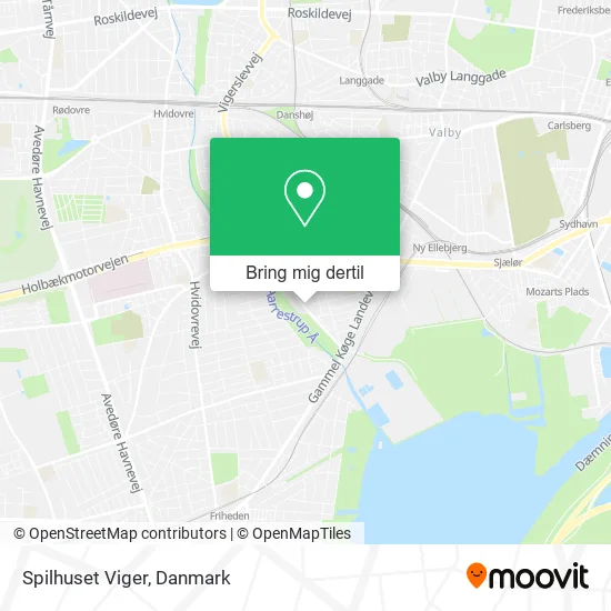 Spilhuset Viger kort