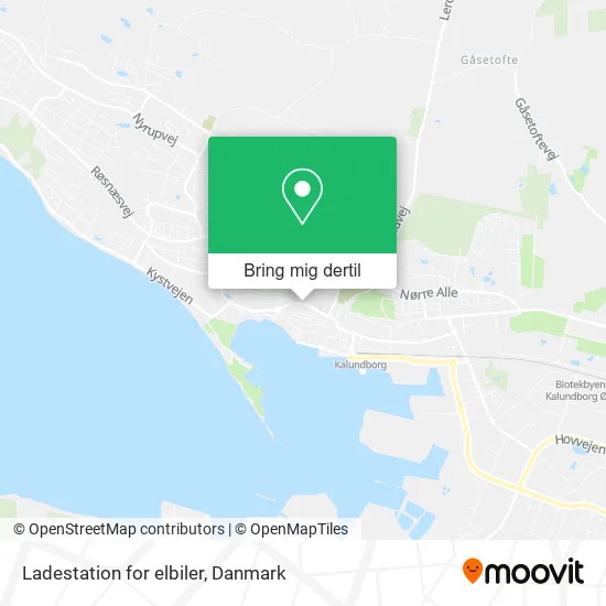 Ladestation for elbiler kort