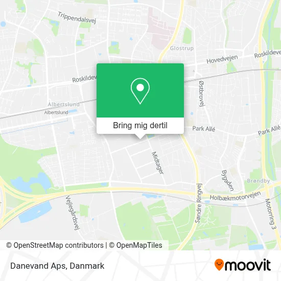 Danevand Aps kort