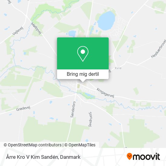 Årre Kro V Kim Sandén kort