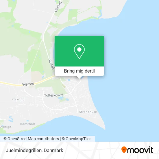 Juelmindegrillen kort