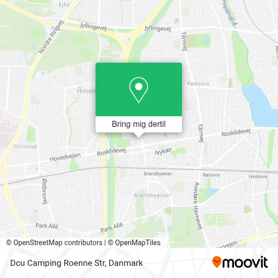 Dcu Camping Roenne Str kort